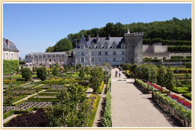 Chateau de Villandry Loire Valley France