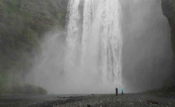 Skogafoss waterfall